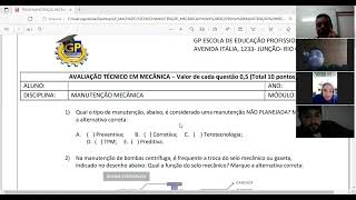 AULA 11 (13/06/2022) MANUTENÇÃO MECÂNICA