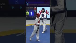 🗣️WORLD TAEKWONDO FIGHTS || BEST BACKGROUND KICK 💥💨