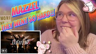 MAZZEL / Waterfall -Dance Practice Moving ver.- (REACTION)