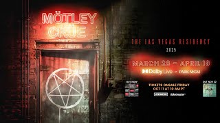 ♠️❤️ MÖTLEY CRÜE RETURNS TO THE LAS VEGAS STRIP WITH THE 'LAS VEGAS RESIDENCY' ♣️♦️