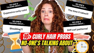 NO-ONE IS TALKING ABOUT THESE CURLY HAIR PROBLEMS | Price of curly cuts, time & effort, shedding…