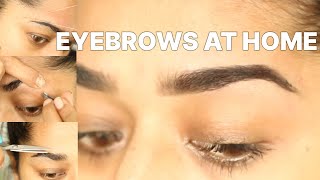 HOW TO MAINTAIN AND GROOM EYEBROWS AT HOME | SIMOR SINGH