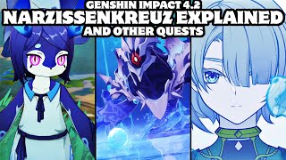 Genshin Impact 4.2 - Narzissenkreuz Explained and Other Quests