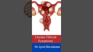 Uterine fibroids symptoms #shorts