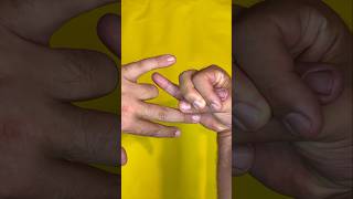 Cut In Half Finger Magic Trick REVEALED 😱 #magic #tutorial