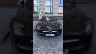 Mercedes Benz SLS AMG in Moscow #mercedes #car #rare #automobile #luxury