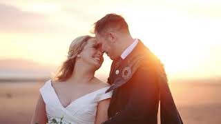 Seamill Hydro Wedding Teaser with the most EPIC sunset - Jennifer And Mark