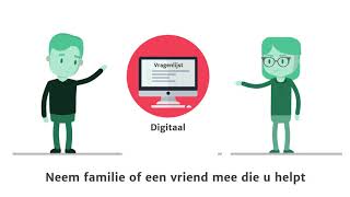 Vragenlijsten invullen lastig? Vraag om hulp.