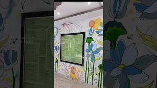 how to make floral art||graffiti art#trending #viral