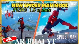 PUBG GLOBAL UPDATE GAME-PLAY HERE | SPIDER MAN MODE VERY FUNNY GAME PLAY | BACK BACK KILL |