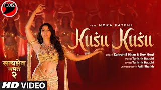 Kusu Kusu Song Nora Fatehi | Satyameva Jayate 2 | John A, Divya K | Tanishk B Zahrah Khan