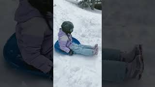 When your daughter wants to go sledding