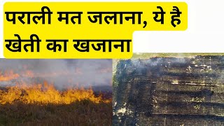 Parali- A By-Product, not a residue| पराली भूलकर भी न जलाए अपने खेतों मे |Crop Residue Management