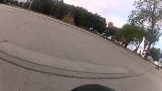 Igna rolleando en el vial con GoPro !!!