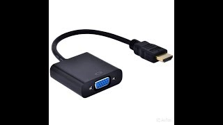 Эмулятор монитора и Переходник HDMi-VGA для чего нужен эмулятор переходник.