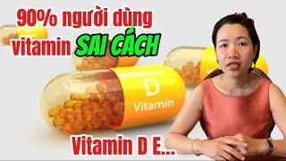 Lưu ý khi uống vitamin D và các loại vitamin đúng cách #tranpinnockfamily