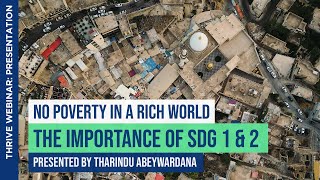 No Poverty In a Rich World | Presented by Tharindu Abeywardana | THRIVE Webinar