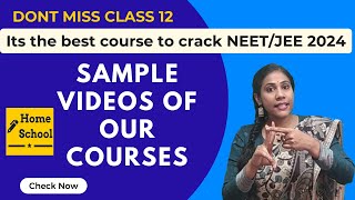 Sample Videos of Chemistry Courses | JEE | NEET | CBSE  | Class 12 Course