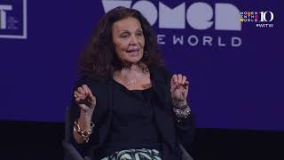 Diane von Furstenberg: "We can lose everything, but you never lose your character"