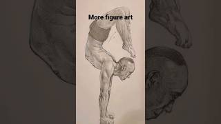 discovering amazing pencil drawings of acrobatic figures #art #artist #sketches