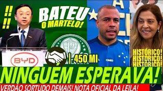 verdão confirma, Magnata Chinês no Palmeiras! Mayke Surpreendeu| Dudu, Leila, Caio, ultimas noticias