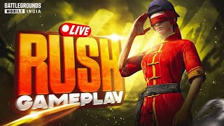 Bgmi Rush Gameplay LIVE 🔥