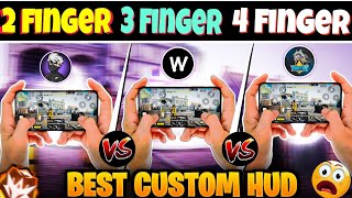 2 Finger Vs 3 Finger Vs 4 Finger Claw Which Is Best For You 🤔 3 Finger Claw Best Custom Hud 🔥