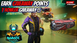 #warrobots Earn Giveaway Points - Howler Giveaway #shorts