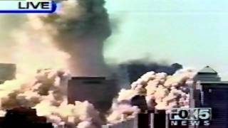 North Tower Collapse - As It Happened Across Networks