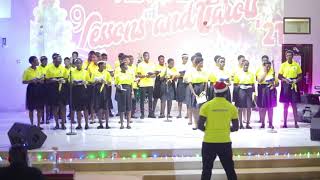 The Royal Choir of St. Joseph house OLAG SHS carols service