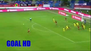 أهداف مباراة المغرب ضد التوغو 3-1  كأس امم افريقيا 2017 HD