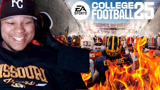 College Football 25 | Official Reveal Trailer Reaction