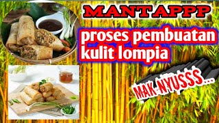 cara membuat kulit lumpia // kuliner khas semarang - langgam campursari 2021 bass glerrr