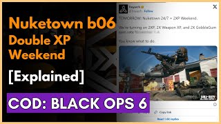 Nuketown BO6 Black Ops 6 Double XP Weekend