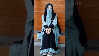 Subhanallah Alhamdulillah burka Hijab latest model new designing ke sath mein 💕 beautiful ❤️#shorts