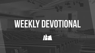 Weekly Devotional - Seven Sayings of Jesus on the Cross (Will Sanderson)