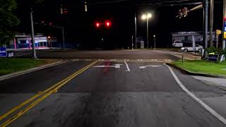 Night Scooter Ride | GA 138 to Town Area | Stockbridge, GA in May 2024 - #mcpro24fps App Test