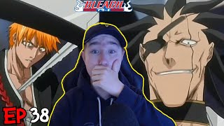 KENPACHI BREAKS ZANGETSU!! || ICHIGO VS KENPACHI Pt. 2!! || Bleach Episode 38 Reaction