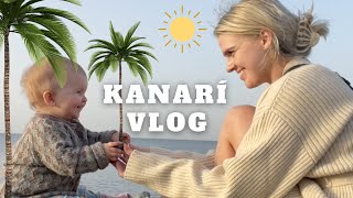 KANARÍ VLOG - gætum við vanist þessu??