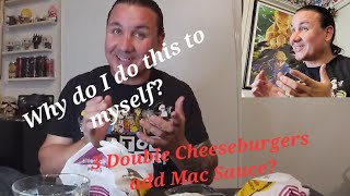 3 double cheeseburger with Mac sauce