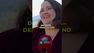 Ricarda Lang: WAS FÜR NE RENTE? 🇩🇪❌ #rente #zukunft #deutschland