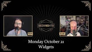 GeekNights Live: Widgets