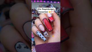 ICH BEWERTE ALTE NAGELDESIGNS 😍🥴💅🏻💯 #nails #nägel #naildesign #nailart #gelx