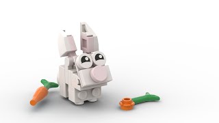 MOC LEGO Bunny speed build in 4K