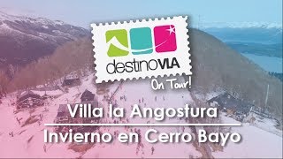 Las mejores imágenes del INVIERNO en VILLA LA ANGOSTURA. DESTINO VLA ON TOUR!