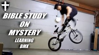 Day 489 (Mystery Bible Study) BMX learning, Bike, Cycling, flatland, bicycle