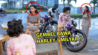 SOSIAL EKSPERIMEN GEMBEL BAWA HARLEY 1 MILYAR !!