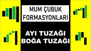 AYI TUZAĞI & BOĞA TUZAĞI ( Mum Çubuk Formasyonları Nedir / Price Action Teknik Analiz Eğitimi )