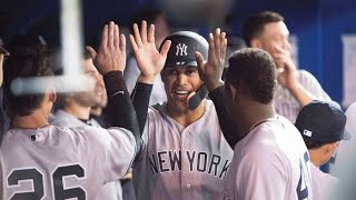 Famed Yankees broadcaster leaves fans baffled over Stanton home run call