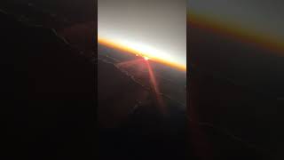 Amanecer vistos desde el avión